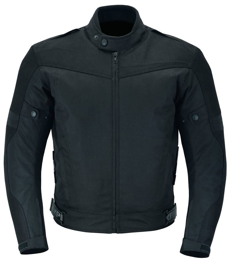 Texpeed Motorradjacke herren mit protektoren - Motorrad Motorroller Biker Wasserdicht Jacke Mit Rüstung (EN 1621-1) Schwarz - 3XL von Texpeed