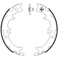 Bremsbackensatz, Feststellbremse TEXTAR 91060500 von Textar