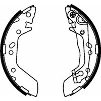 Bremsbackensatz TEXTAR 91059600 von Textar