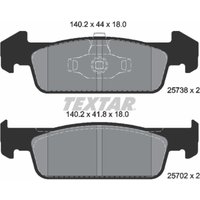 Bremsbelagsatz TEXTAR 2573801, Vorne von Textar