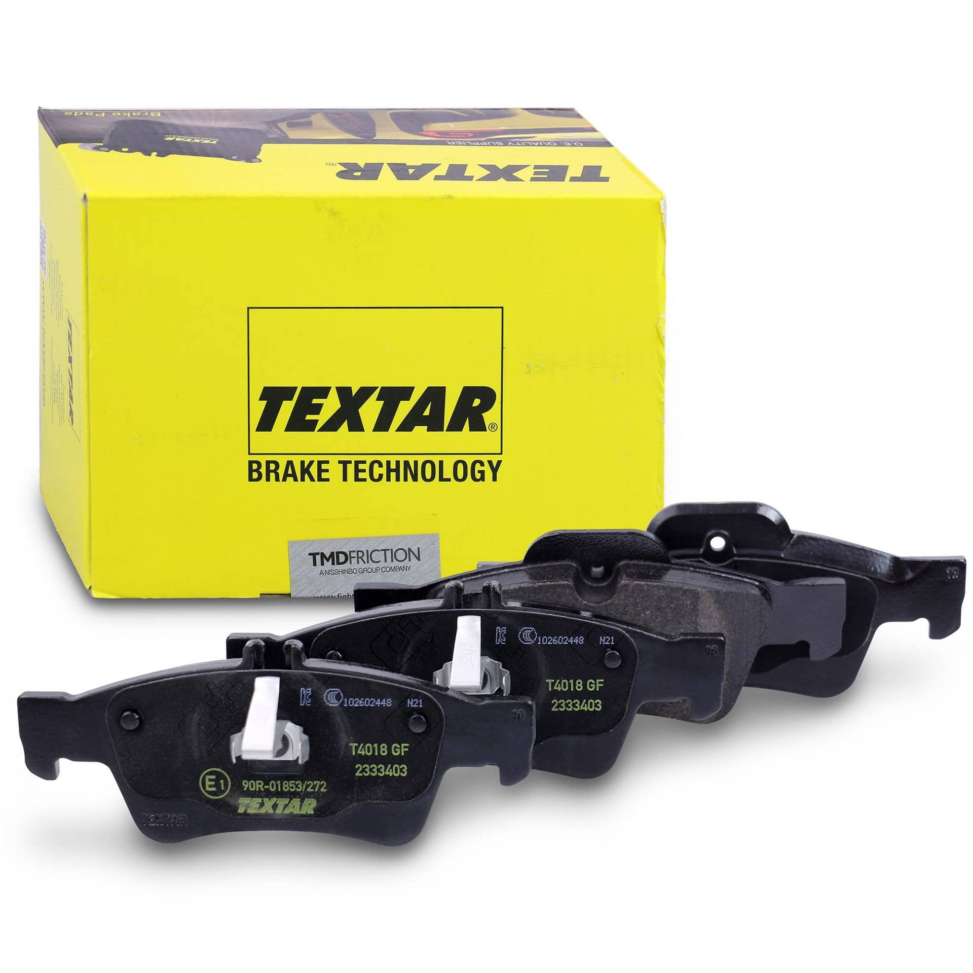 TEXTAR Bremsbelagsatz 2333403 von Textar