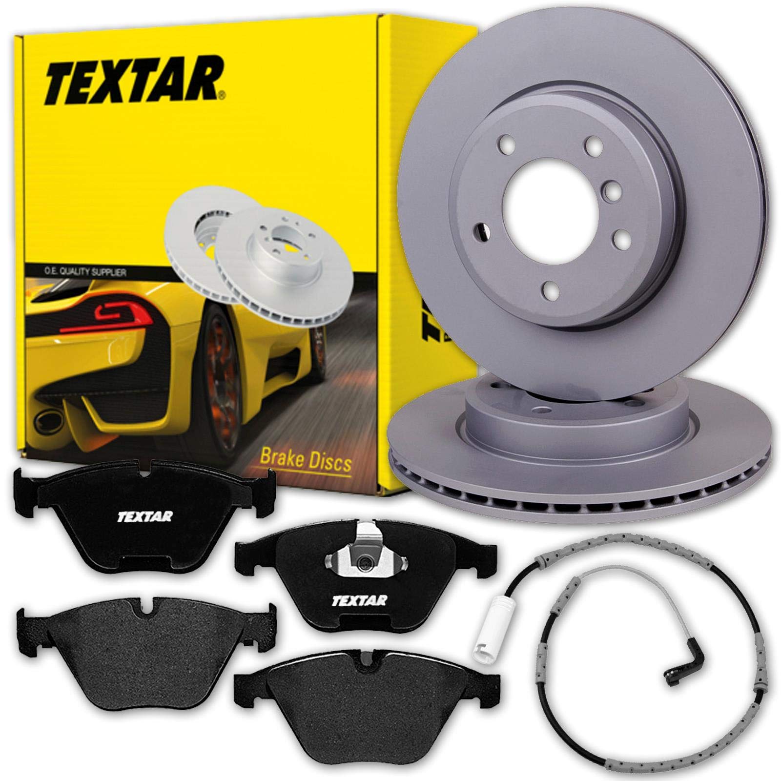 TEXTAR PRO HC BREMSSCHEIBEN 330x24mm + BELÄGE VORNE 3er E90 E91 E92 + X1 E84 xDrive von Textar