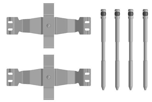 TEXTAR Zubehörsatz Scheibenbremsbelag 82557500 0.171kg von Textar