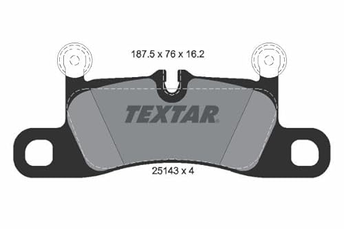 TMD Friction Services GmbH Bremsbelagsatz, Scheibenbremse von Textar