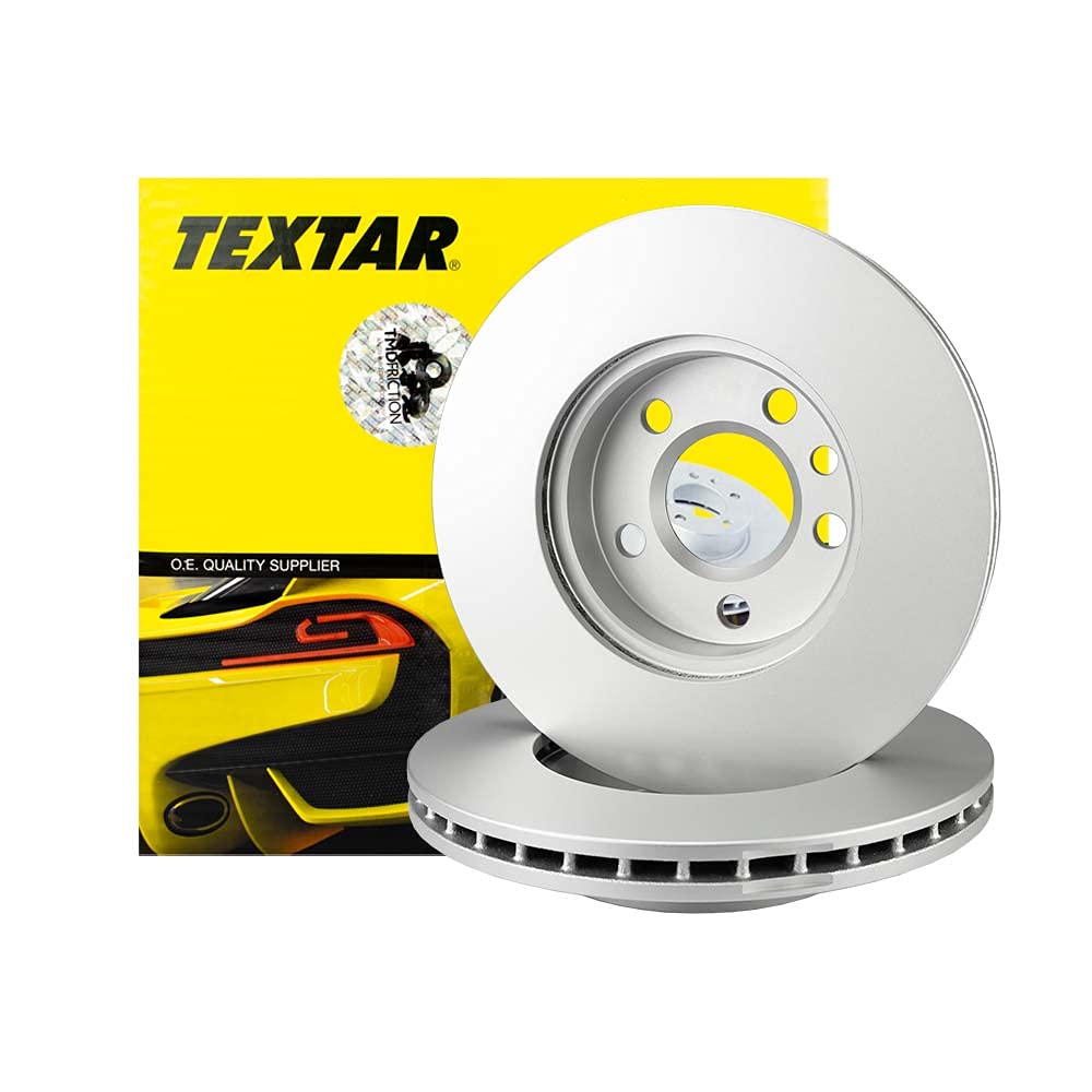 Textar Bremsscheiben Vorne Innenbelüftet Ø 294Mm | 2X 92184405 von Textar