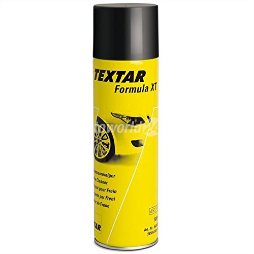 Textar Formula XT Bremsenreiniger Kupplungsreiniger Spray 500 ml Bremskolbenrücksteller von Textar