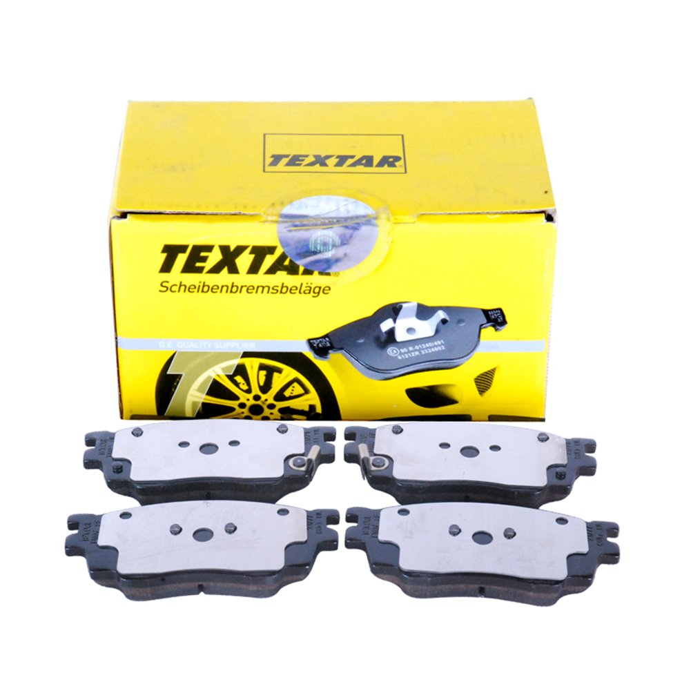 Textar Original Bremsbeläge für Scheibenbremse Hinterachse Audi A8 (4H) ab 11/09 Bremsbelag SBB, 2521401 von Textar