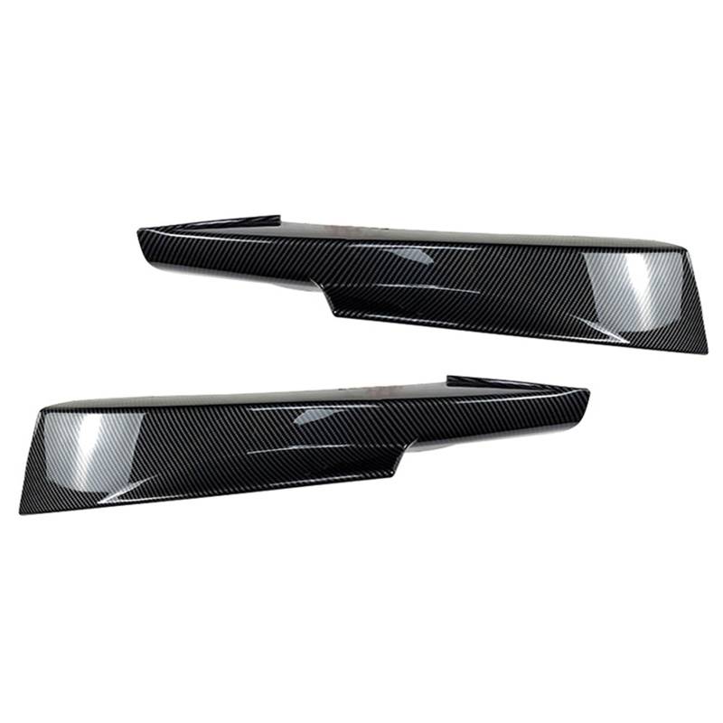 Auto Frontspoiler Lippe Für 3er Frontstoßstange Seitensplitter Abdeckung Lippe Auto E90 320i 330i Tech LCI 2009-2012 Nebelscheinwerfer Entlüftungsschlitz Ansaugspoiler Front Bumper Spoiler Lippe(Carbo von Tfkkaw