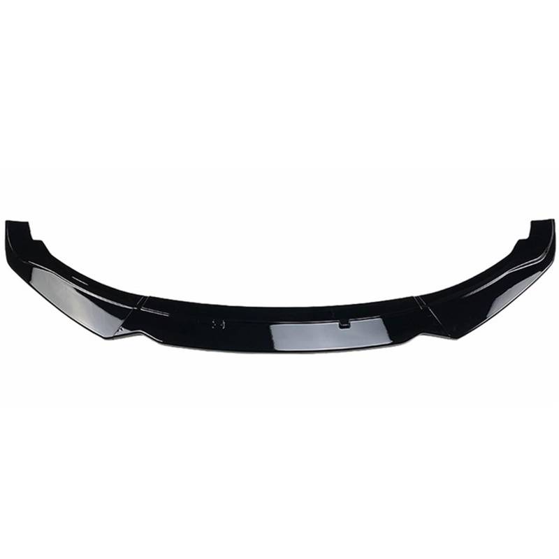 Auto Frontspoiler Lippe Für F20 F21 116i 118i 120i Auto Vorderen Stoßfänger Lip Body Kit Spoiler Splitter PP Stoßstange Canard Lip Splitter 1 Serie 2011-2019 Front Bumper Spoiler Lippe(Glossy Black) von Tfkkaw