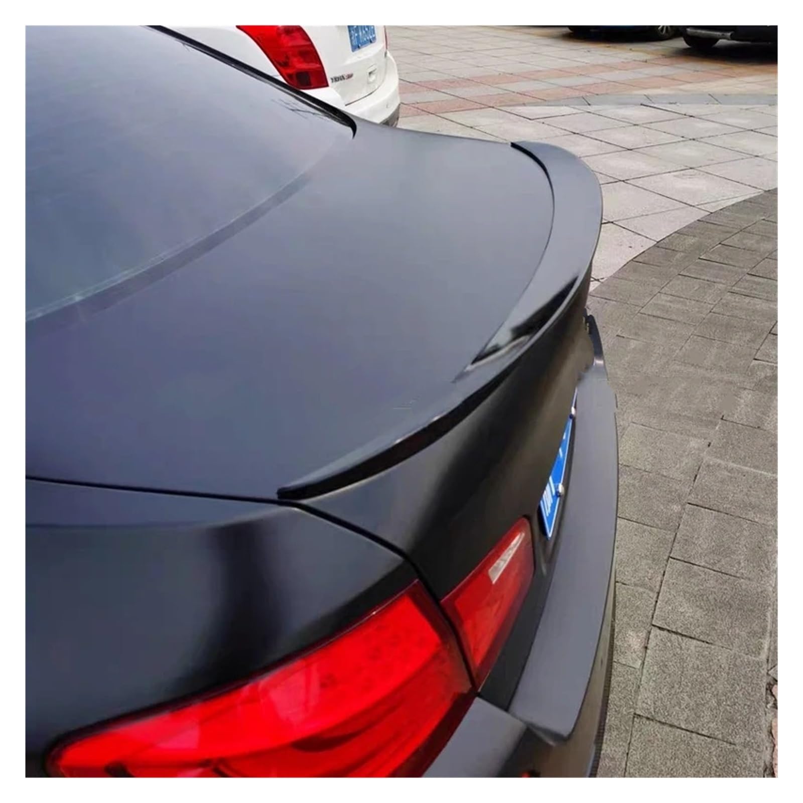 Auto Heckspoiler 5 Series M5 520 528 525 F10 F18 P Für STIL 2011 2012 2013 21014 2015 2016 2017 Hinten Stamm Spoiler ABS Auto Hinten Schwanz Flügel Stamm Lip Spoiler Auto Spoiler(Carbon fiber pattern) von Tfkkaw