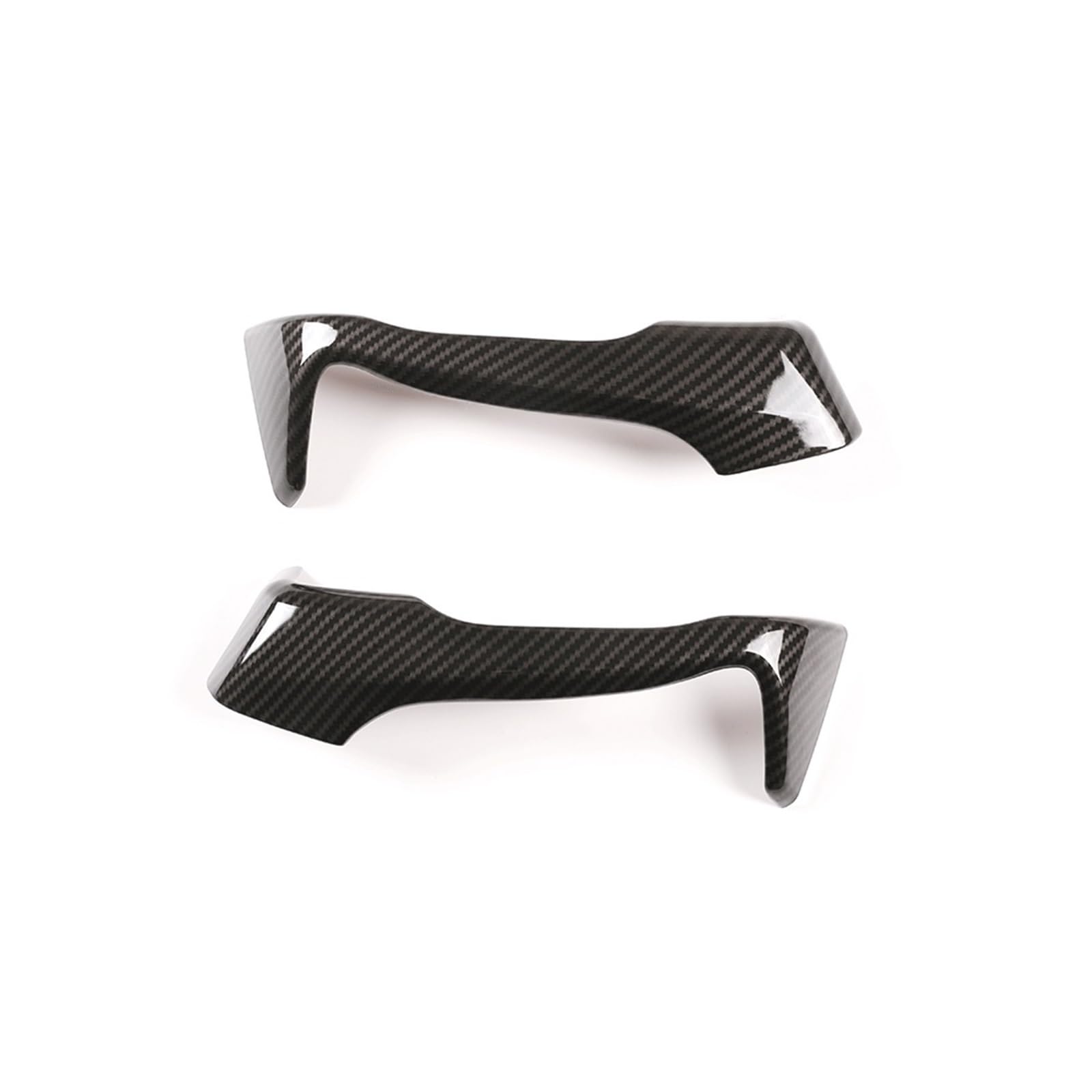 Auto Zubehör Innenraum 2PCS Für Toyota 86 Für Subaru Für BRZ 2012-2020 Auto Innen Dekor Auto Innen Türgriff Schutzhülle Dekoration Aufkleber Auto Zubehör Trim(Carbon Fiber) von Tfkkaw