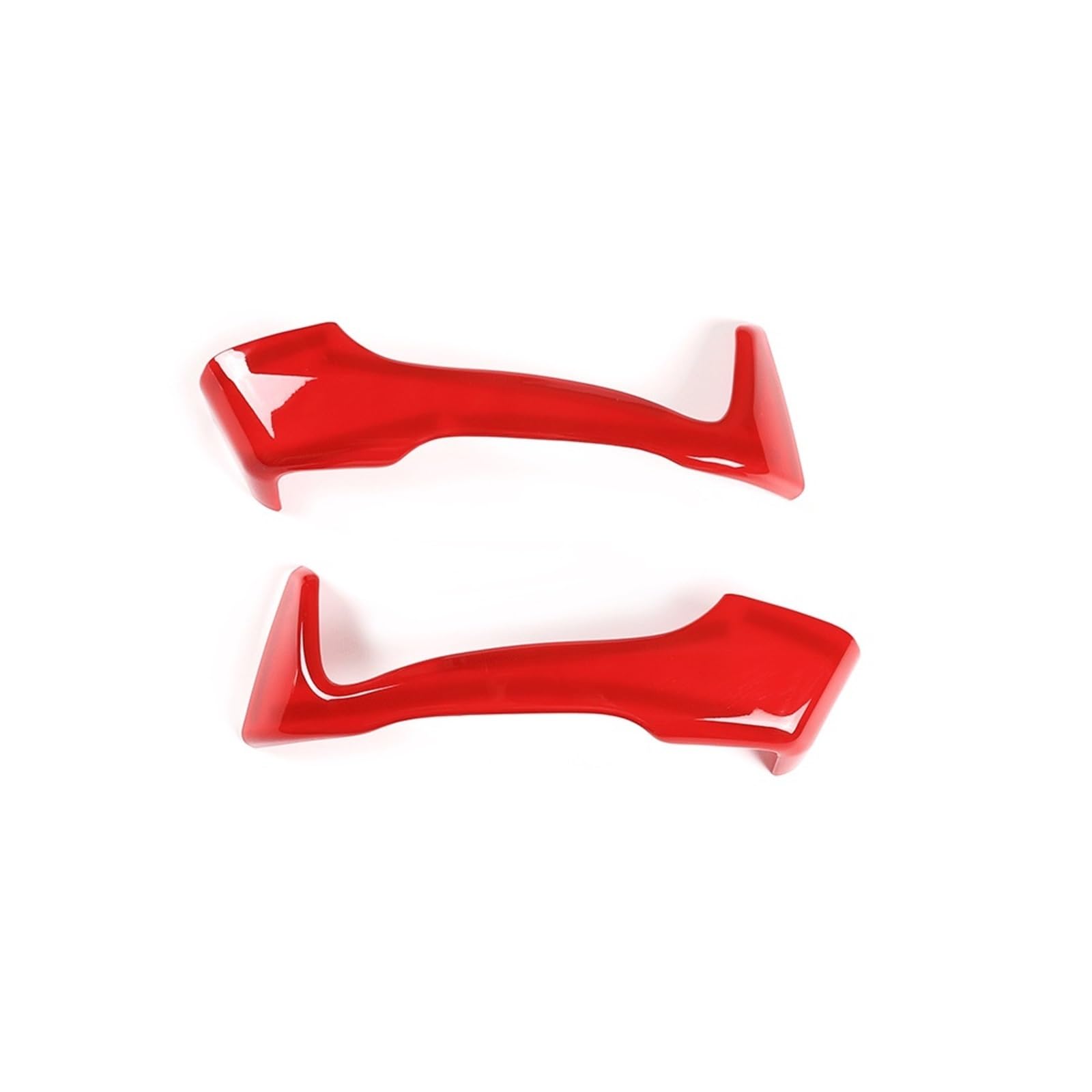 Auto Zubehör Innenraum 2PCS Für Toyota 86 Für Subaru Für BRZ 2012-2020 Auto Innen Dekor Auto Innen Türgriff Schutzhülle Dekoration Aufkleber Auto Zubehör Trim(Red) von Tfkkaw