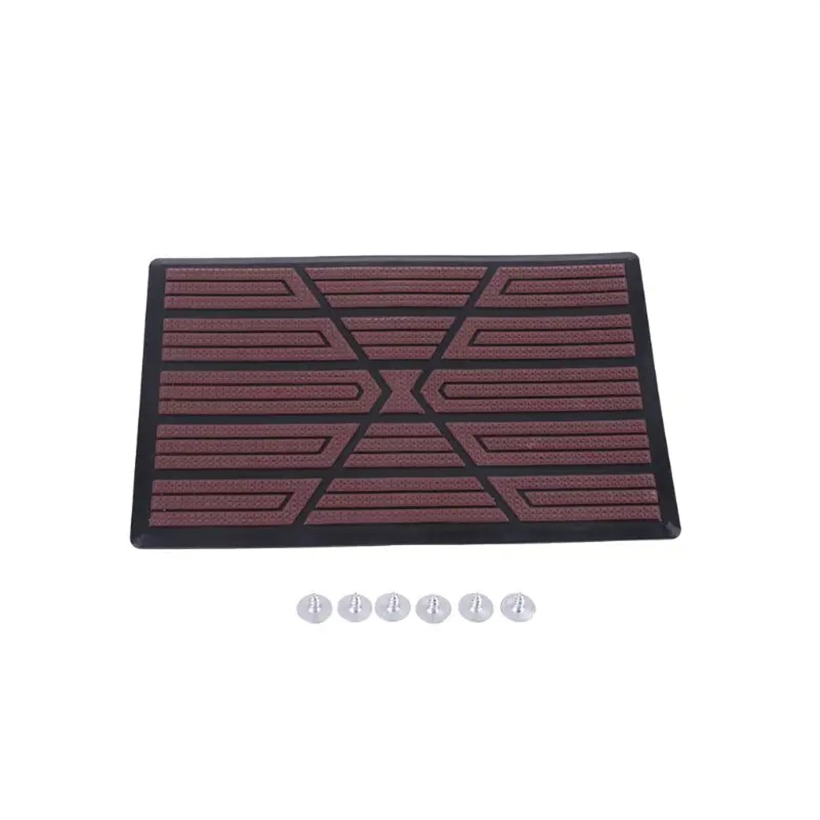 Bremspedal Auto Boden Teppich Pad Ferse Fuß Matte Pedal Patch Abdeckung 23x15cm Auto Matte Anti-skid Auto-Fußpedale(BN) von Tfkkaw