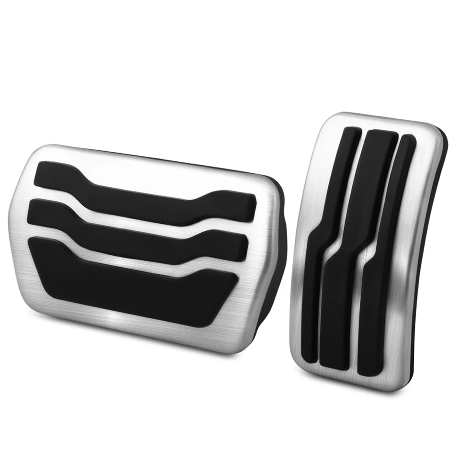 Bremspedal Für Ford Für Escape Für Kuga 2019 2020 2021 2022 Auto-Fußpedale Kupplung Gasbremse Rutschfeste No-Bohr-Pedalabdeckungs-Set Pads Auto-Fußpedale(2 pcs) von Tfkkaw