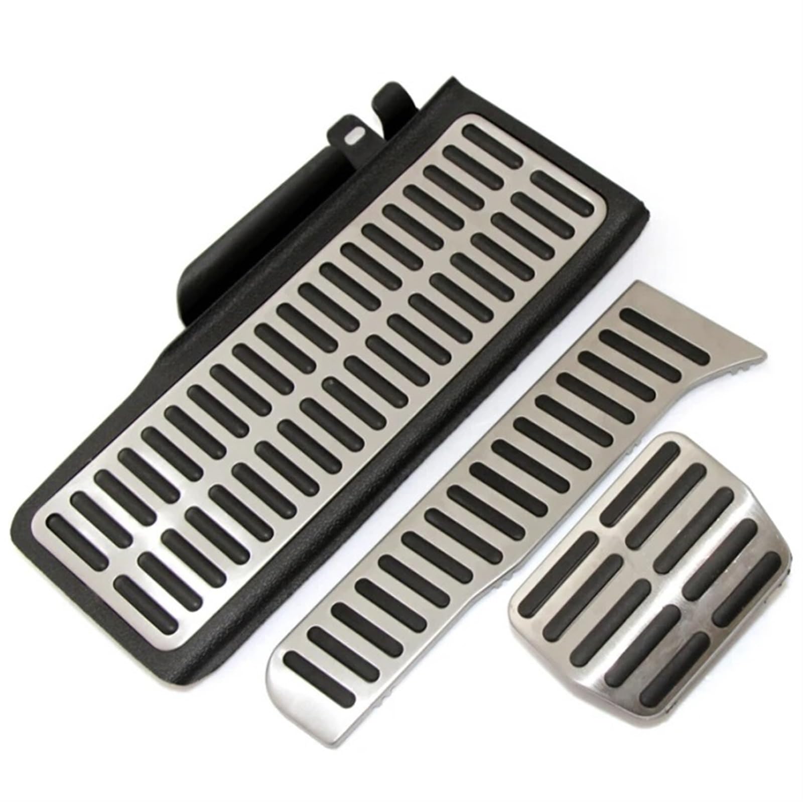 Bremspedal Für Golf 5 6 MK5 MK6 Für Scirocco Für CC Für Passat B6 B7 Für Shara Für Tiguan Für Jetta Mk6 Auto-Styling-Pedal Auto-Fußpedale(2 AT 3pcs) von Tfkkaw