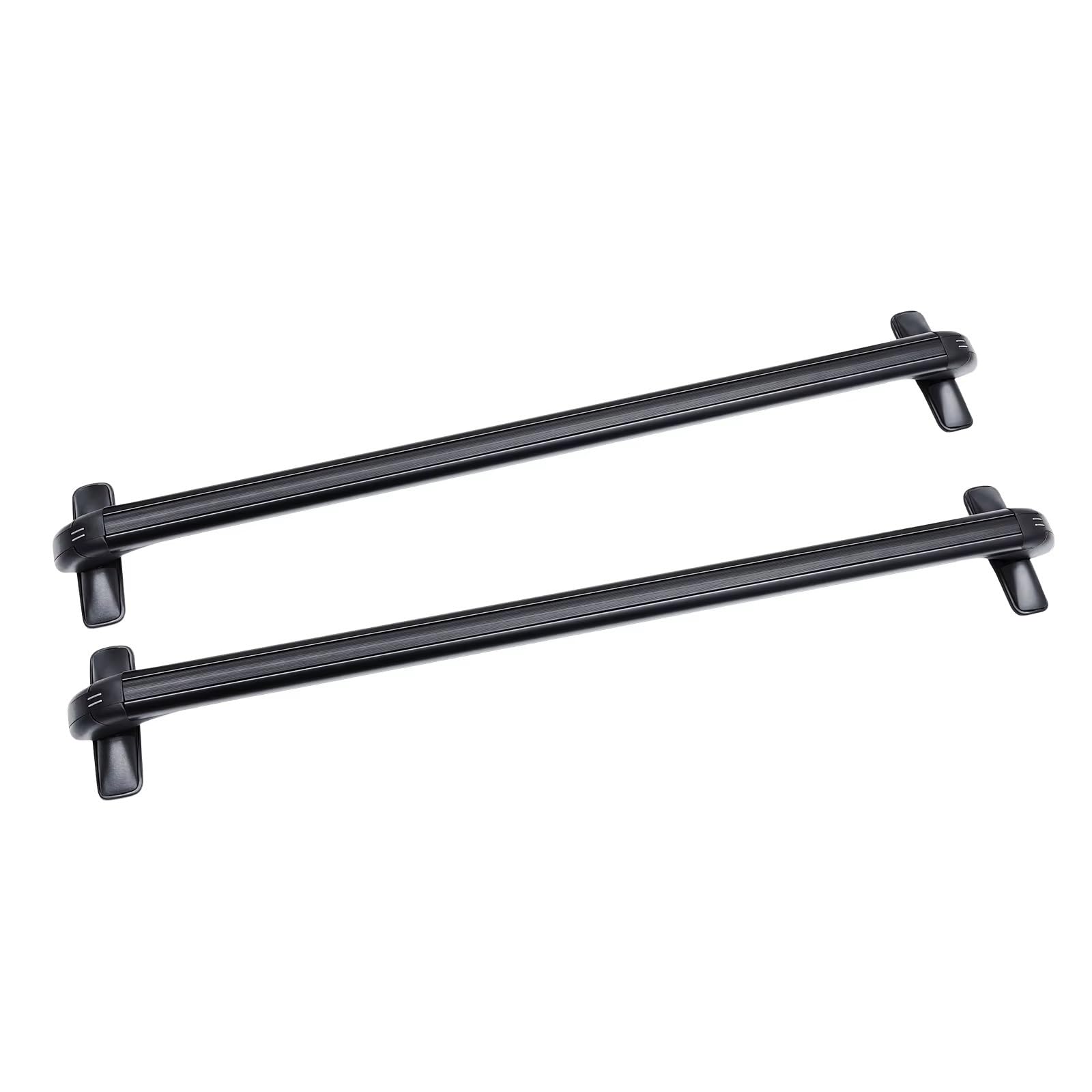 Dachträger 1 Paar 39.37 ''Universal Auto Dach Rack Aluminium Gepäck Träger Mit Schloss Top Auto Streifen PLS Relingträger von Tfkkaw