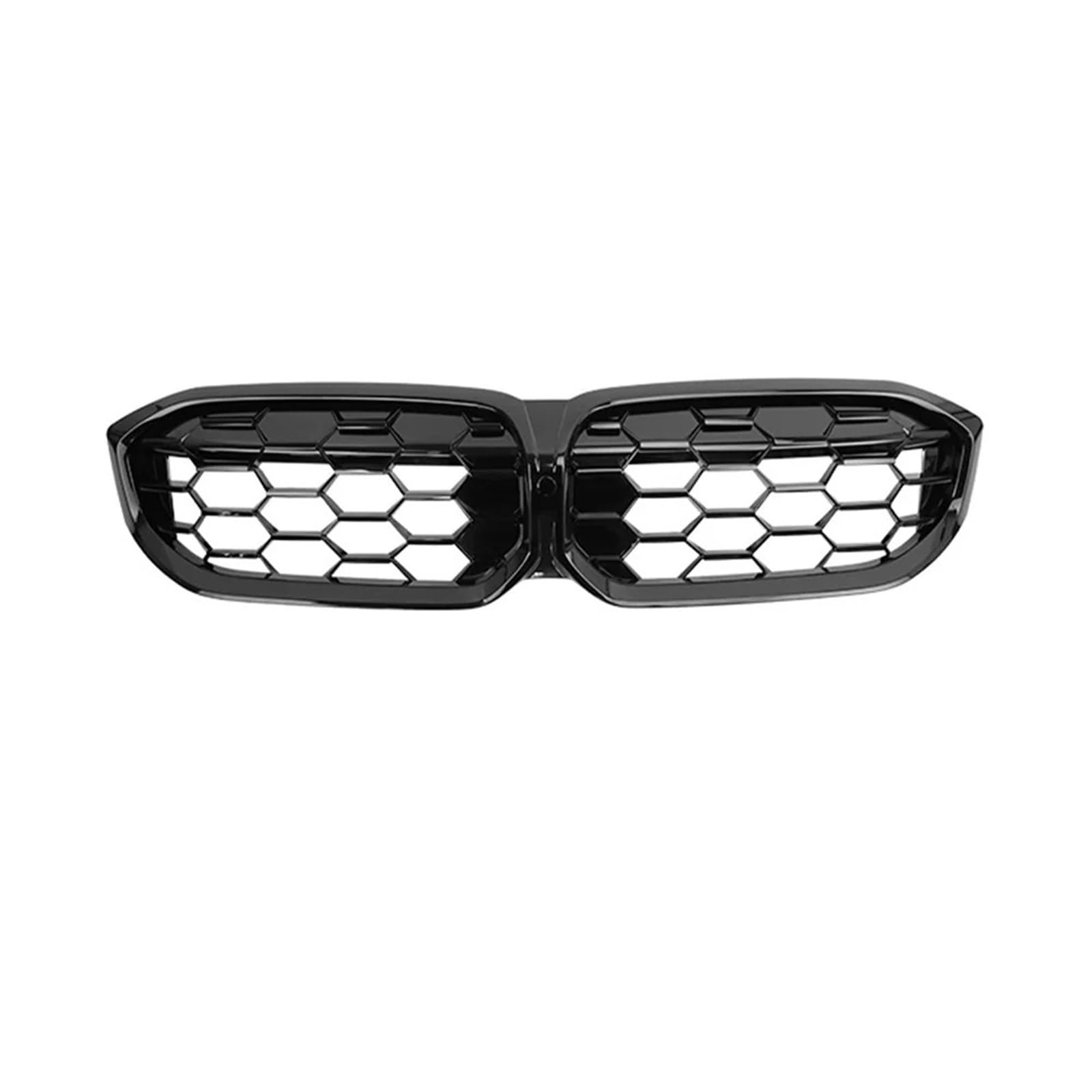 Frontgrills Für G20 G28 Für LCI 3 Serie 2023+ 330i M340i Front Stoßstange Nieren Grill Diamant Alle Schwarz Stil Racing Grille Kühlergrille(Schwarz) von Tfkkaw