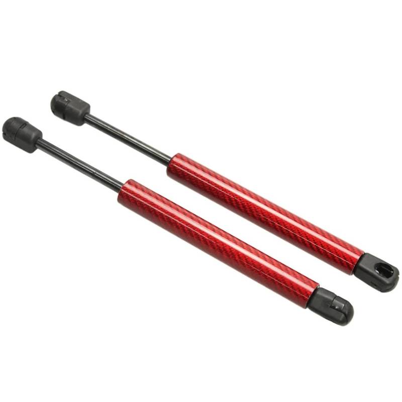 Heckklappendämpfer Für Chrysler 300 2005-2008 Gas Spring Lift Unterstützt Streben Prop Rod Stoßdämpfer Absorber 300mm Hinten Trunk-Boot Heckklappe Kofferraum-Gasfeder(Red Carbon) von Tfkkaw