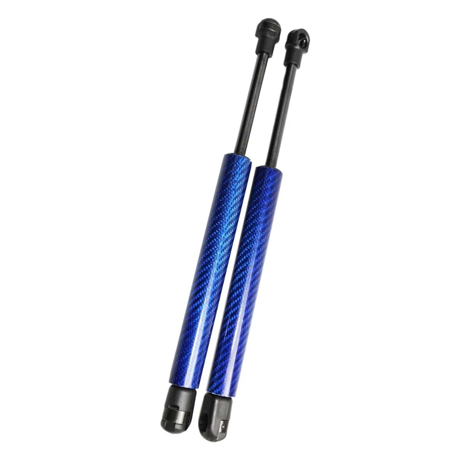 Heckklappendämpfer Für Nissan Für Stagea M35 SW 2001-2007 Heckklappe Kofferraum Kohlefaser Lift Unterstützt Gasdruckdämpfer Gasdruckfedern 265mm Kofferraum-Gasfeder(Blue Carbon Fiber) von Tfkkaw