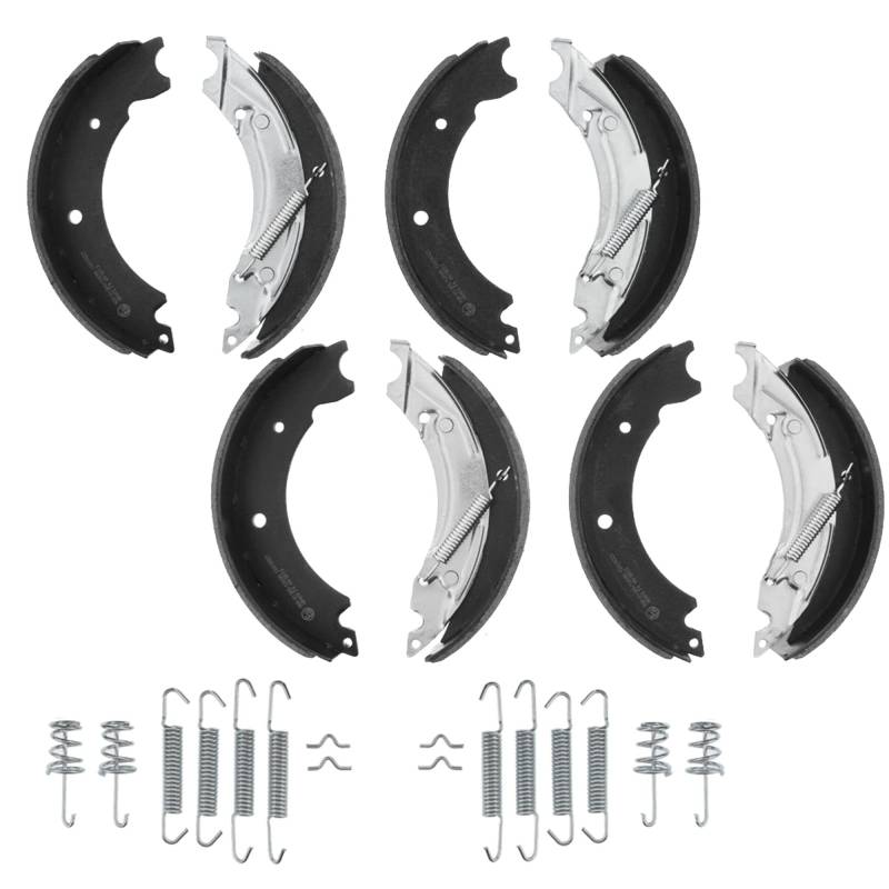 Bremsbacken Satz für 2 Achsen 200x50mm passend für Knott (20-2425/1 + 20-964/1) von THE DRIVE