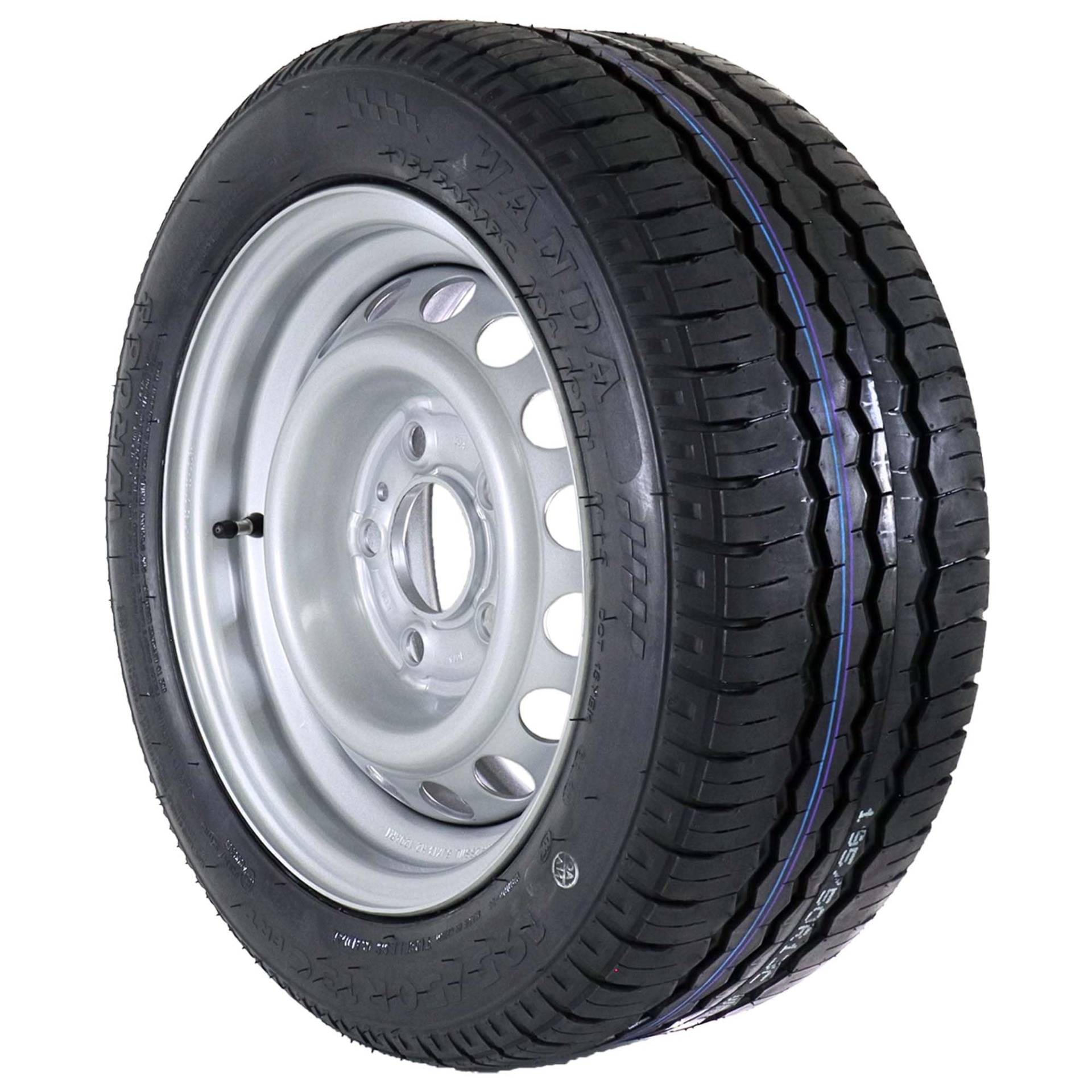 Komplettrad Anhänger 195/50R13C 104/101N M+S auf 6Jx13H2 Felge 5x112 ET30 | Reifen | Rad | Wohnwagen | Reifen mit Felge von The Drive