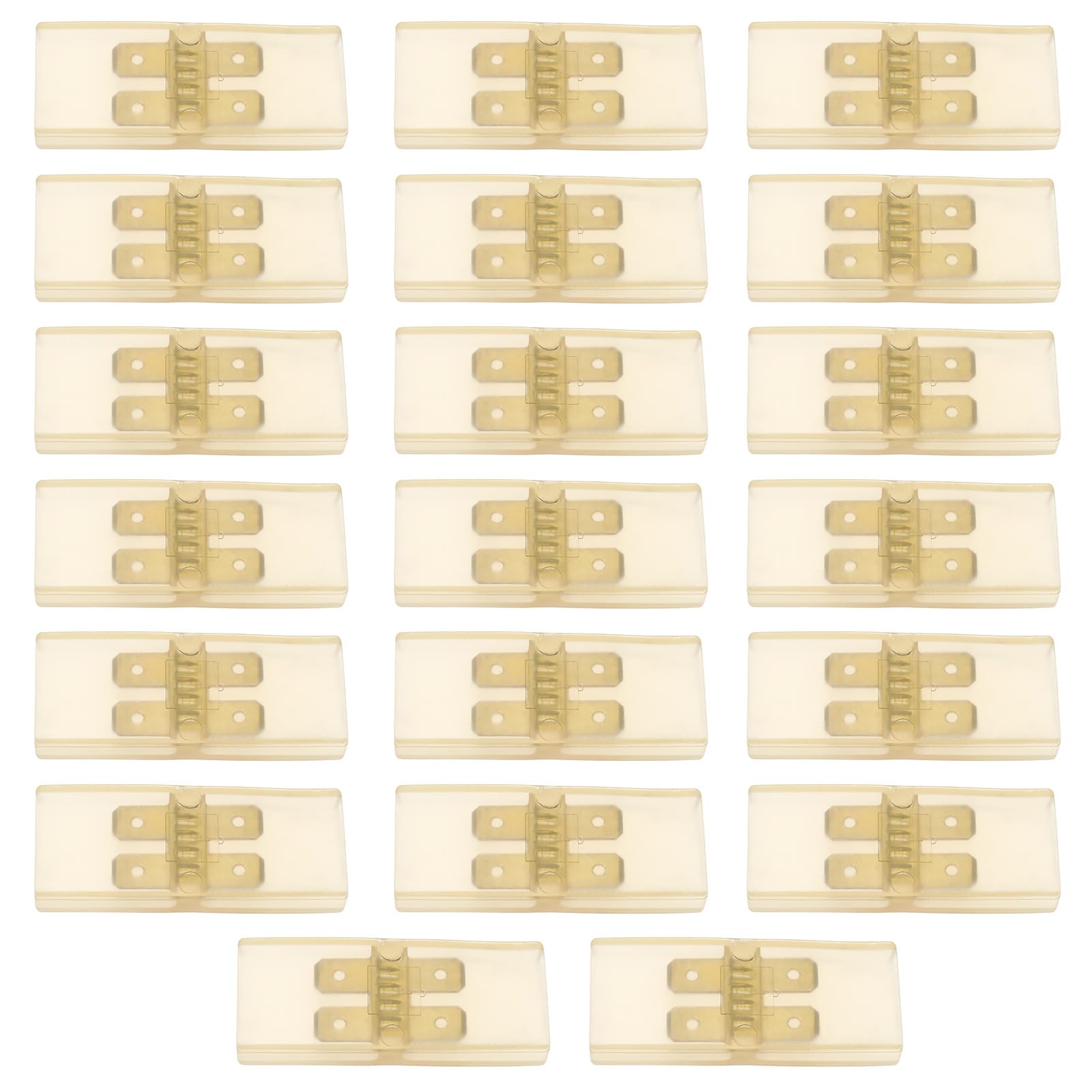 The Lord of the Tools 20 Sets Flachsteckklemmen 6,3 mm mit Isolierhülsen, zwei Steckklemmen 6,3 mm, elektrisches Zubehör, 52 x 21 x 7 mm von The Lord of the Tools