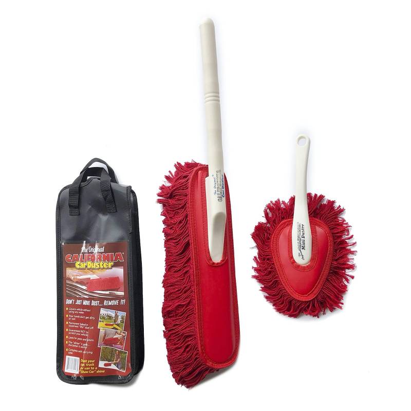 California Car Duster Auto Detailing Combo Kit mit Kunststoffgriff 73556 von California Car Duster