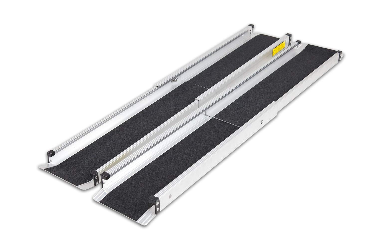 The Ramp People Teleskoprampe für Rollstuhl, 122cm - 213 cm (213cm) - Schienenrampe, Rollstuhlrampen, Rampe für Rollstuhl mit Rutschfester, schwarzer Oberfläche und Tragetasche von The Ramp People