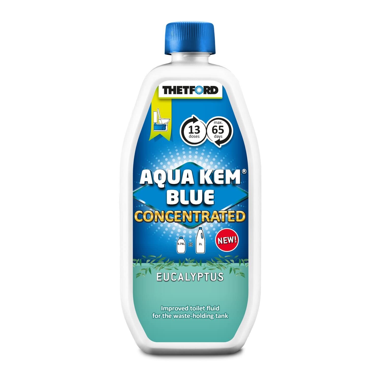 Aqua KEM Konzentrat 0,78 l THETFORD â€“ Eukalyptus von Thetford