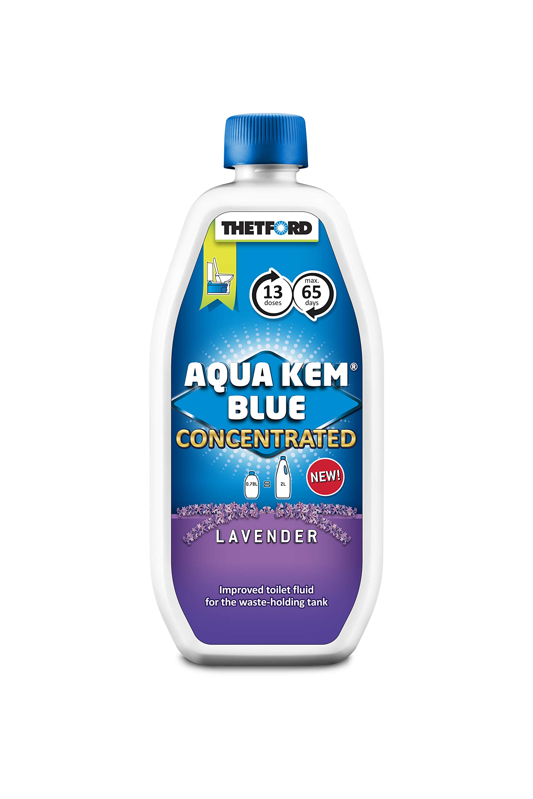 Thetford Aqua Kem Lavender Concentrated, Blau von Thetford