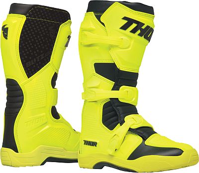 Thor Blitz XR, Stiefel - Neon-Gelb/Schwarz - 12 US von Thor