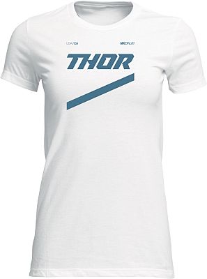 Thor Brave, T-Shirt Damen - Weiß/Blau - M von Thor