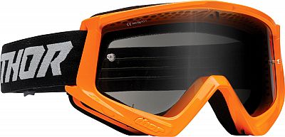 Thor Combat Racer Sand S22, Crossbrille - Orange/Schwarz/Grau Getönt von Thor