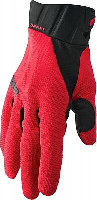 Thor Draft S22, Handschuhe - Rot/Schwarz - XS von Thor