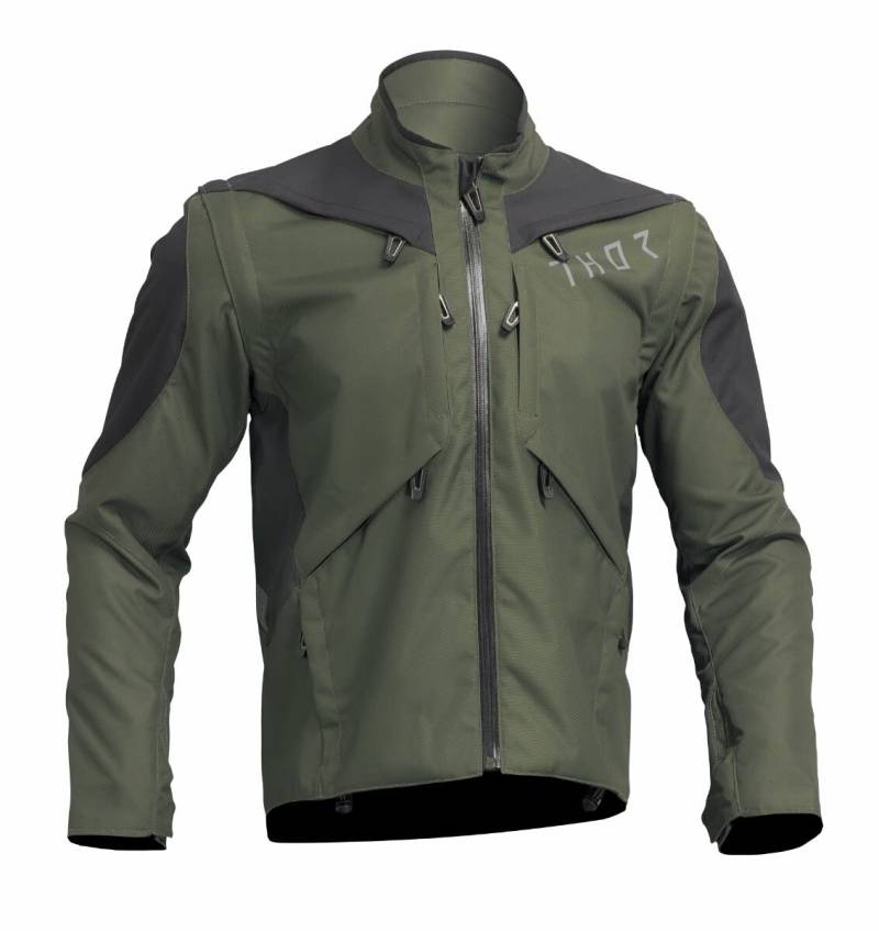 Thor Enduro Jacke TERRAIN Enduro Jacke Offroad MX-Jacke grün L von Thor