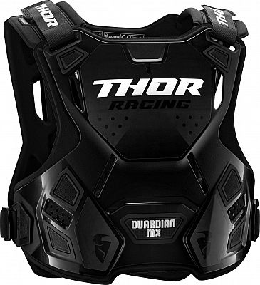 Thor Guardian MX, Protektorenweste Kinder - Schwarz - S/M von Thor