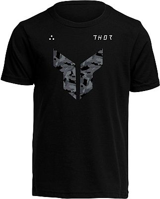 Thor Iconic, T-Shirt Jugend - Schwarz/Dunkelgrau/Hellgrau - L von Thor