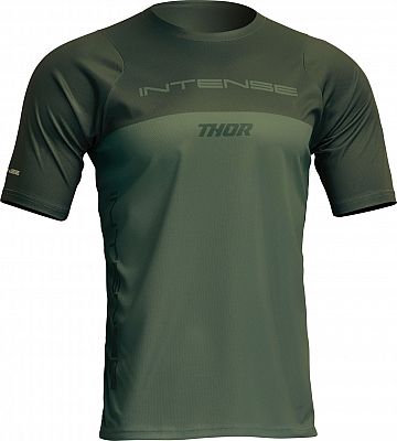 Thor Intense Assist Censis S23, Trikot kurzärmelig - Grün - XS von Thor