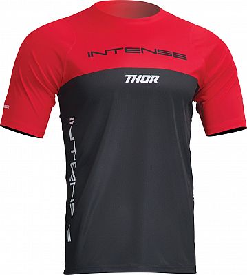 Thor Intense Assist Censis S23, Trikot kurzärmelig - Rot/Schwarz - XS von Thor