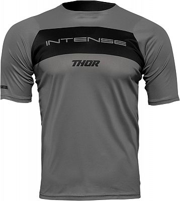 Thor Intense Assist Dart S23, Trikot kurzärmelig - Grau/Schwarz - XS von Thor