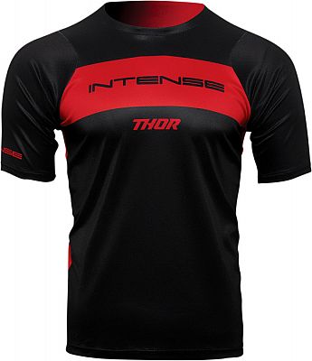 Thor Intense Assist Dart S23, Trikot kurzärmelig - Schwarz/Rot - XS von Thor