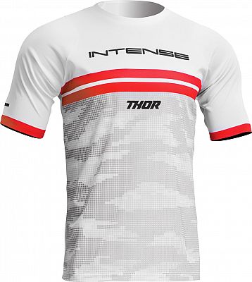 Thor Intense Assist Decoy S23, Trikot kurzärmelig - Schwarz/Dunkelgrau - L von Thor