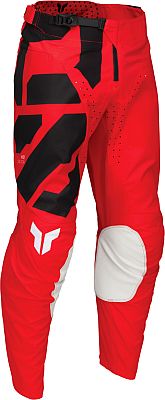 Thor Launchmode Forge, Textilhose - Neon-Rot/Schwarz/Weiß - 36 von Thor