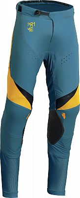 Thor Prime Rival S23, Textilhose - Petrol/Gelb - 28 von Thor