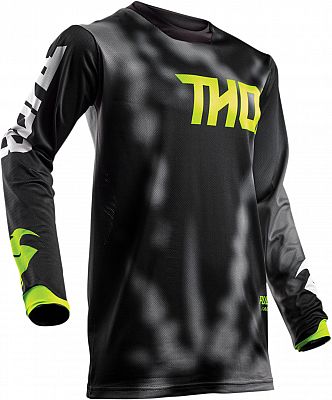 Thor Pulse Air Radiate, Trikot Kinder - Schwarz - XS von Thor