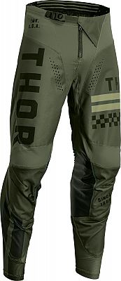 Thor Pulse Combat S23, Textilhose Jugend - Dunkelblau/Weiß - 20 von Thor