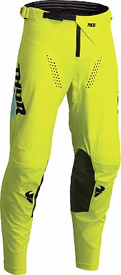 Thor Pulse Tactic S23, Textilhose - Neon-Gelb - 34 von Thor