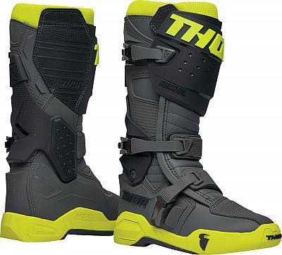 Thor Radial MX, Stiefel - Grau/Neon-Gelb - 10 US von Thor