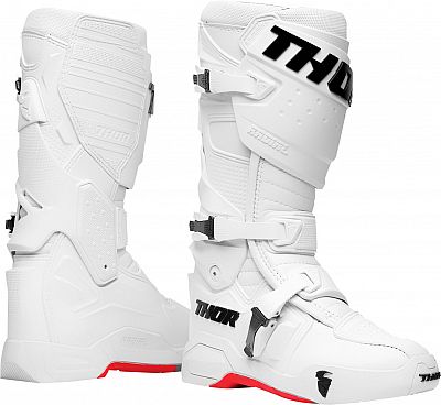 Thor Radial MX S23, Stiefel - Weiß/Weiß - 12 US von Thor