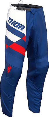 Thor Sector Checker, Textilhose Kinder - Blau/Weiß/Rot - 18 von Thor